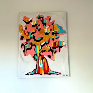Ron Deri Tree of Life Print on Canvas